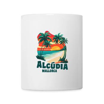 Alcudia Mallorca - Tasse - Weiß - Vorne