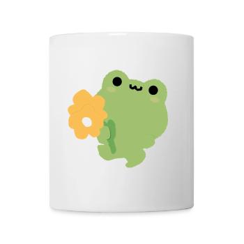 Grenouille romantique - Mug blanc - blanc - Devant