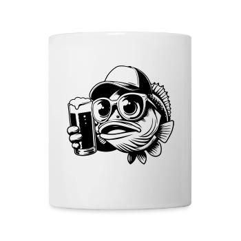 Fishing Beer Buddy - Mug - white - Front