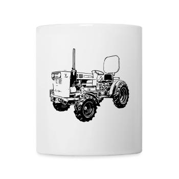 A45 Kulttraktor - Tasse - Weiß - Vorne