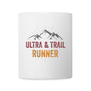 Ultra & Trail Runner - Tasse - Weiß - Vorne