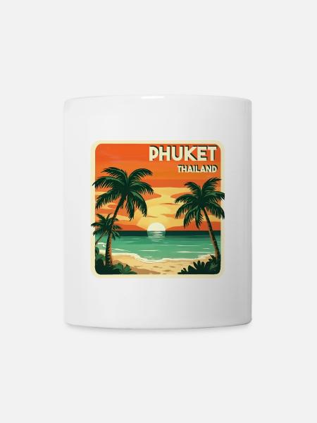 Phuket Thailand - Tasse - Weiß
