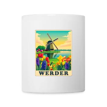 Werder Havel Windmühle - Tasse - Weiß - Vorne