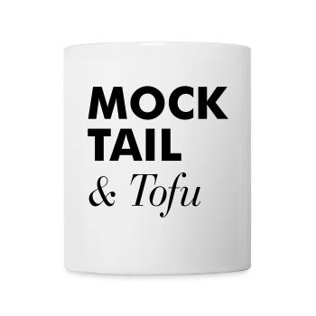 Mocktail tofu vegan - Mug - white - Front