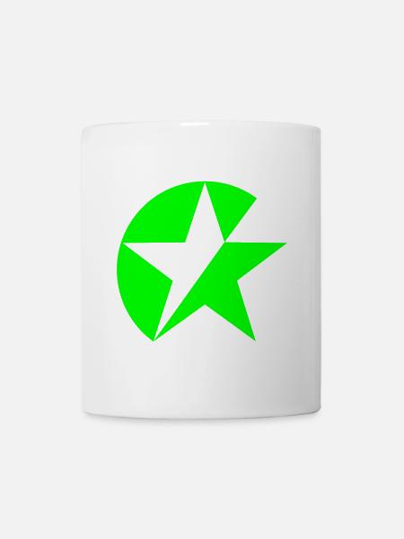 Syndicalistic Star - Tasse - Weiß