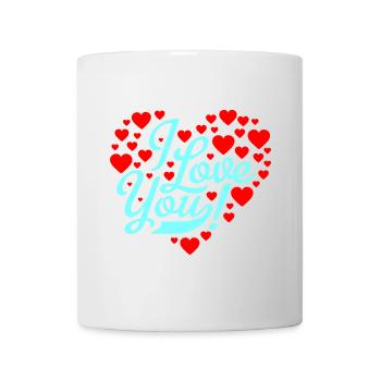 i love you - Mug - white - Front