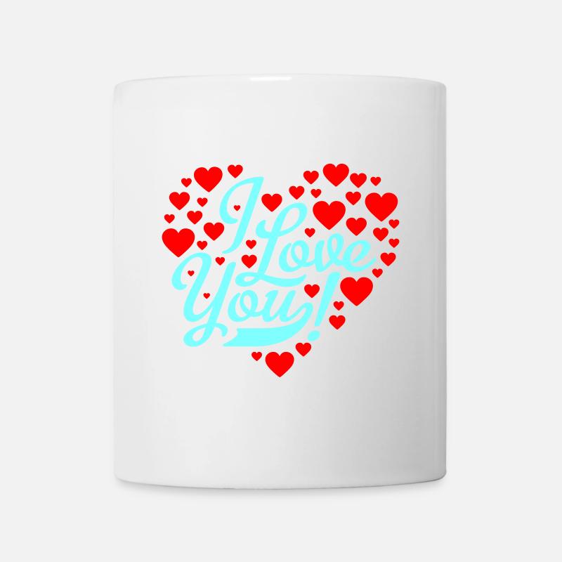 i love you - Mug blanc - blanc