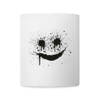 smilie smiley smileys gesicht face - Mug - white - Front