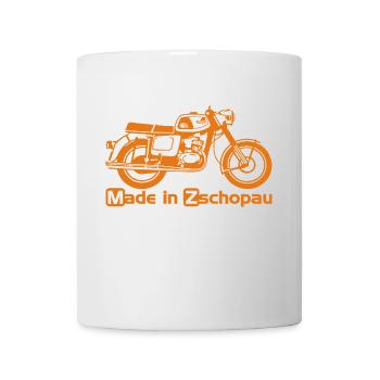 MZ TS 150 - Tasse - Weiß - Vorne