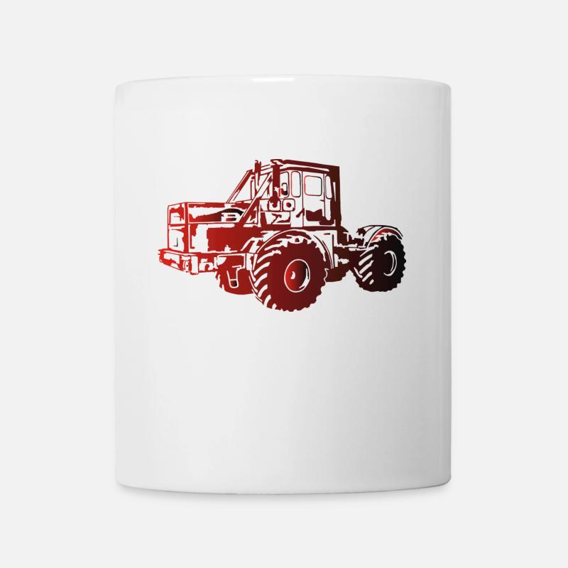 Kirovets K700 Traktor K70 - Tasse - Weiß