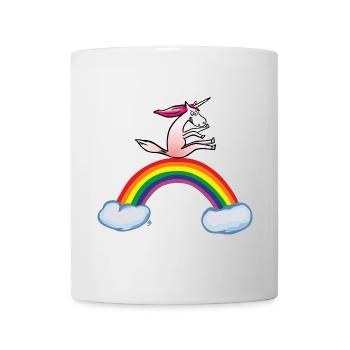 Crazy unicorn - Mug - white - Front