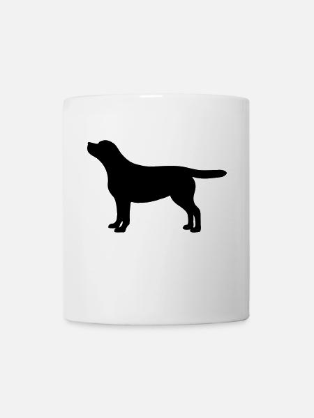 Labrador silhouette - Mug blanc - blanc