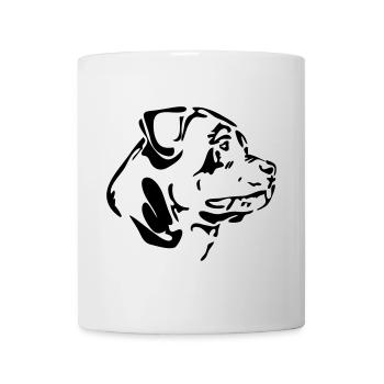 Rottweiler Hunde Hund Wilsigns Hunderasse - Tasse - Weiß - Vorne