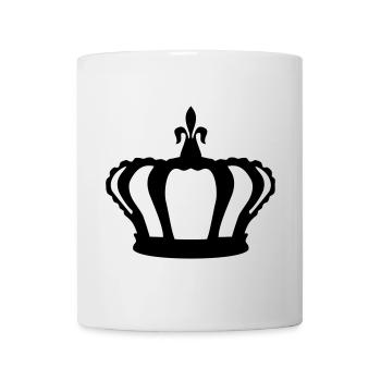 Krone - Tasse - Weiß - Vorne