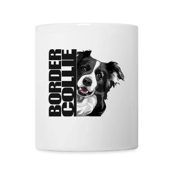 BORDER COLLIE DA Wilsigns Hundemotiv Hütehund - Tasse - Weiß - Vorne