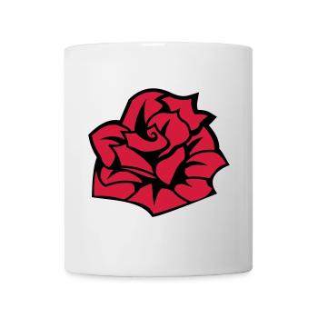 6254398 135442652 Rose - Mug blanc - blanc - Devant