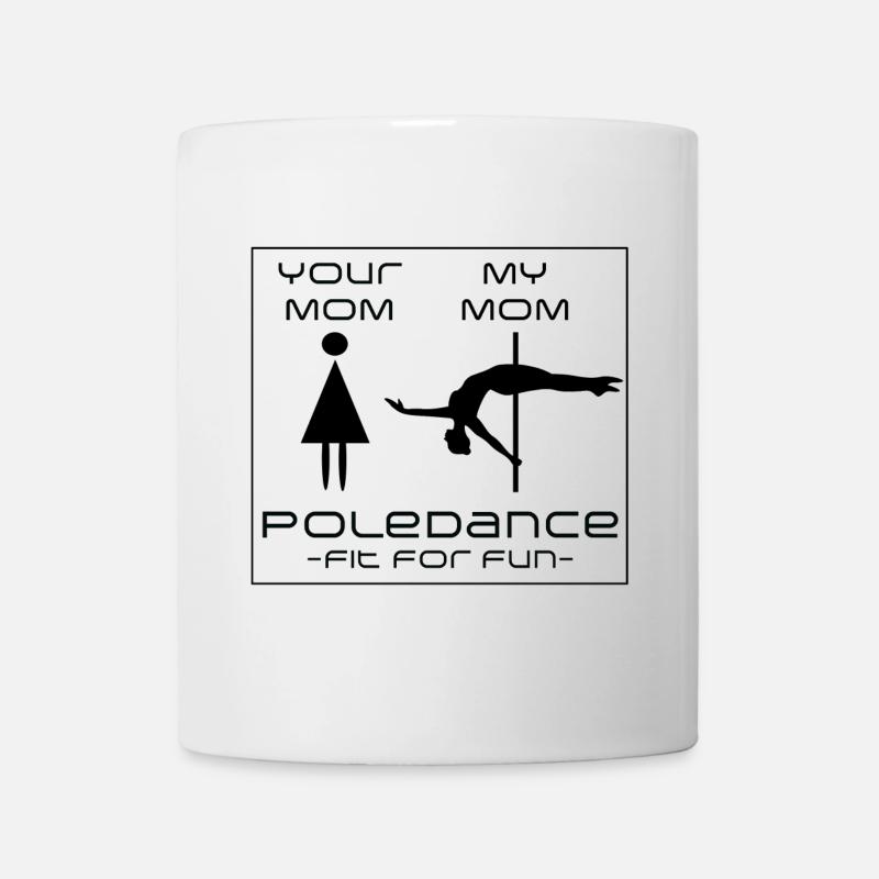 Pole Dance Mom: Fun & Power - Mug - white
