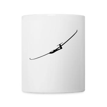 Glider Plane - Mug - white - Front