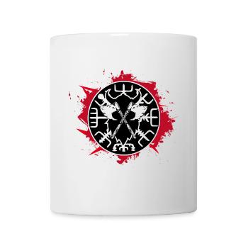 Vegvisir compass of the North Bloody - Mug - white - Front