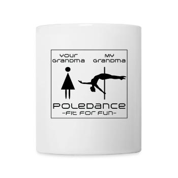 PoleDance Grandma: Fit for Fun - Mug - white - Front
