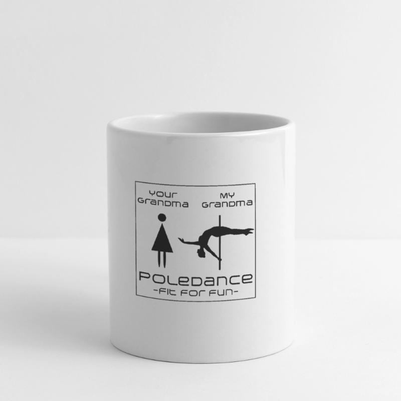 Mamie de la pole dance : En forme pour s’amuser Mug blanc