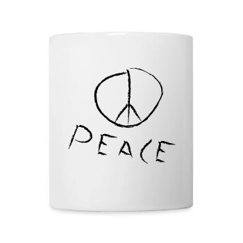 paix sortie-shirt - Mug blanc - blanc - Devant