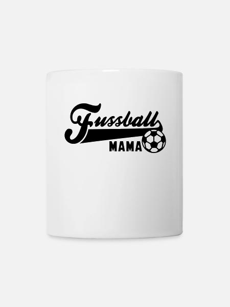 Fussball MAMA - Tasse - Weiß