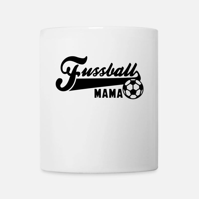 Fussball MAMA - Tasse - Weiß