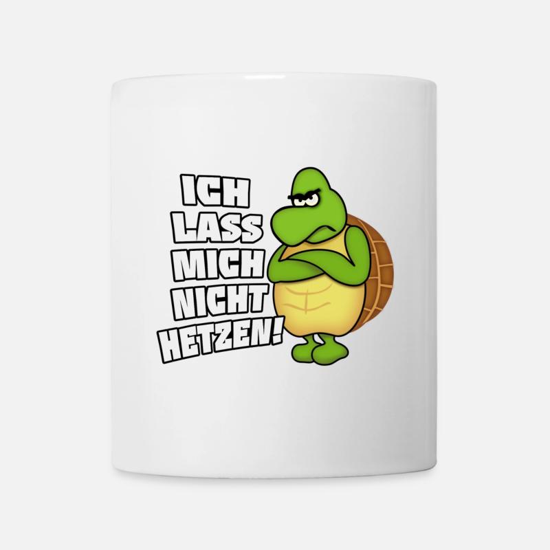 Je me laisse pas précipiter! - Mug blanc - blanc
