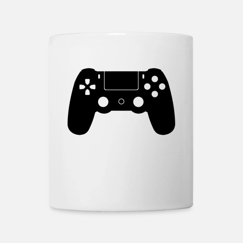 PS 4 Pad - Tasse - Weiß