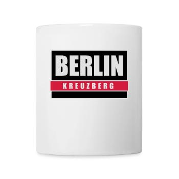 Berlin Kreuzberg Hauptstadt Berliner T-Shirts - Tasse - Weiß - Vorne