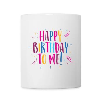 Congratulations on my birthday! - Mug - white - Front