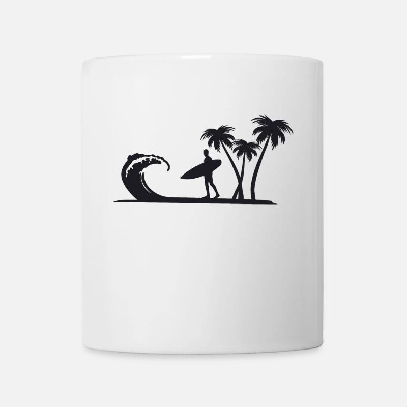 Beach - Tasse - Weiß