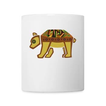 Bär - Tasse - Weiß - Vorne