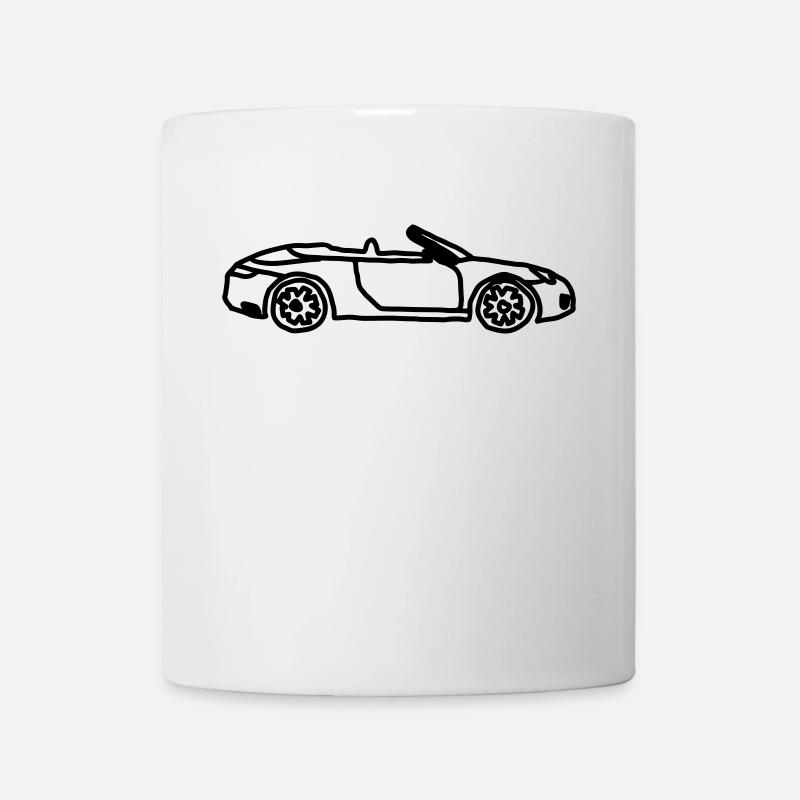 Voiture de sport - Mug blanc - blanc