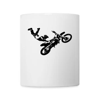 Motocross jump - Mug - white - Front