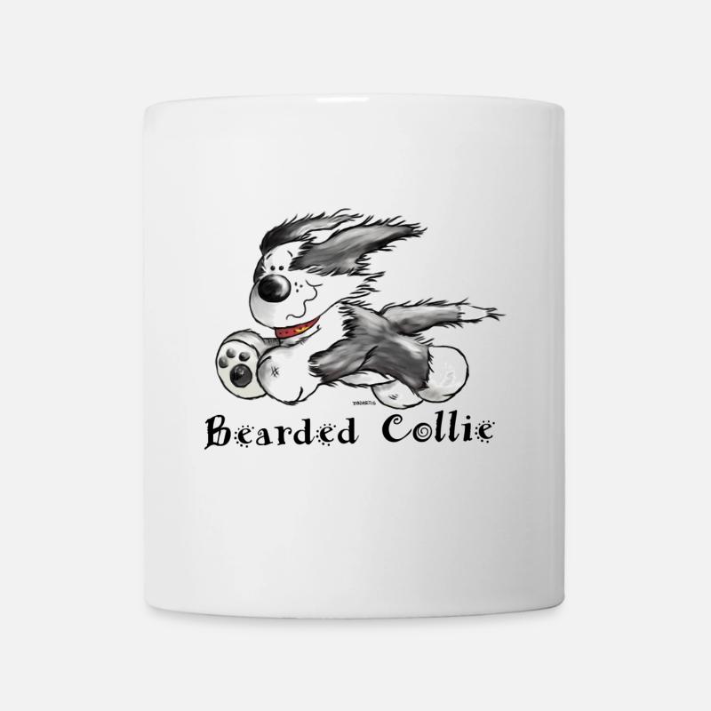 Bearded Collie - Tasse - Weiß