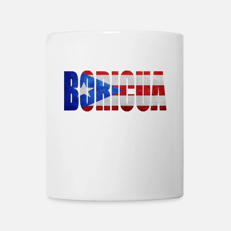 # BORICUA - Tasse - Weiß