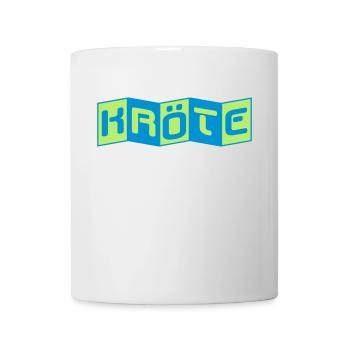 kröte frosch tier logo - Tasse - Weiß - Vorne