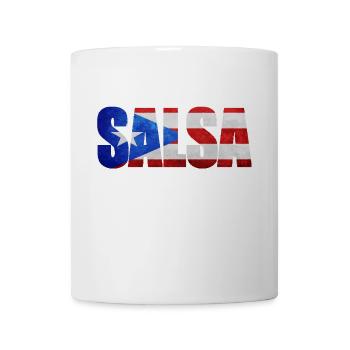 # Salsa Puerto Rico - Mug blanc - blanc - Devant