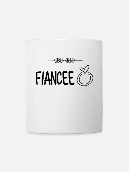 girlfriend Fiancee 1 - Tasse - Weiß