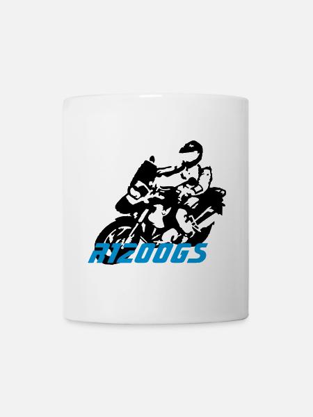 BIKER1200 - Tasse - Weiß