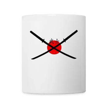 Épée de samouraï - Mug blanc - blanc - Devant