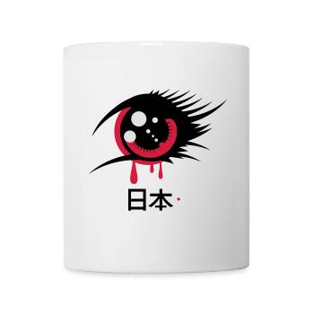 Un oeil anime japonais - Mug blanc - blanc - Devant