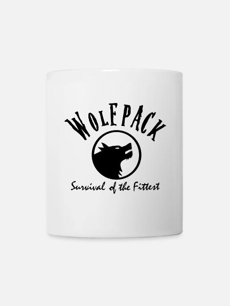 wolfpack - Tasse - Weiß