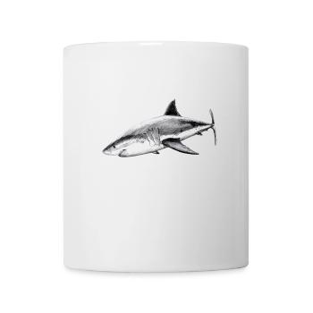 Great white shark - Mug - white - Front