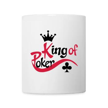 poker - Mug blanc - blanc - Devant