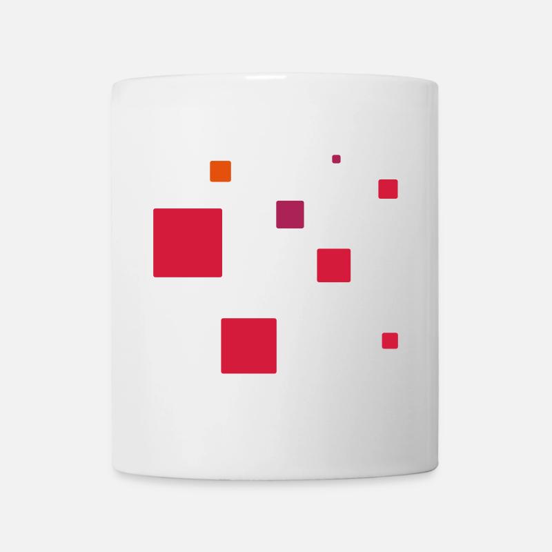minimal / einfache Form - Tasse - Weiß