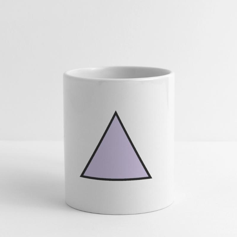 hipster triangle triangle shape Mug