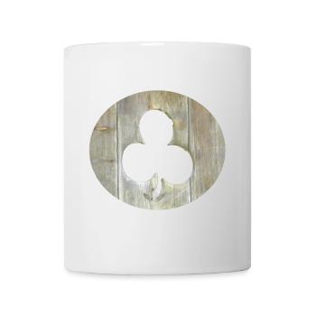 Kleeblatt - Tasse - Weiß - Vorne
